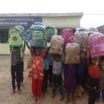 Distribution of bags etc._ in school in around Sagar – 4